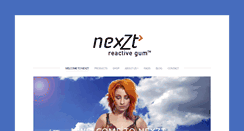 Desktop Screenshot of nexztgum.com