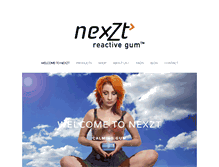 Tablet Screenshot of nexztgum.com